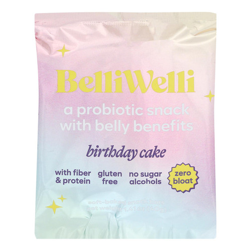Belliwelli - Bar Birthday Cake - Case Of 8-8/1.41 Z