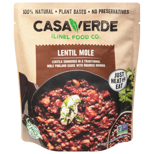 Casa Verde - Lentil Mole - Case Of 6-8.81 Ounces