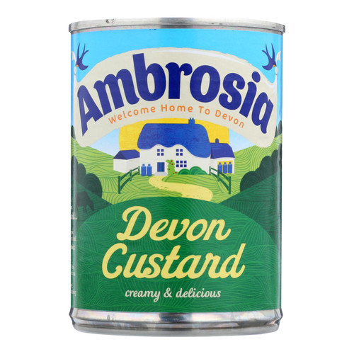 Ambrosia - Custard Devon - Case Of 12 - 14.1 Oz