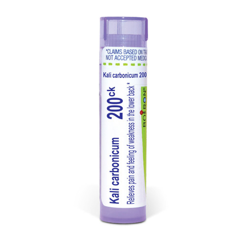 Boiron Kali Carbonicum 200CK For Pain In Lower Back - 80 Pellets
