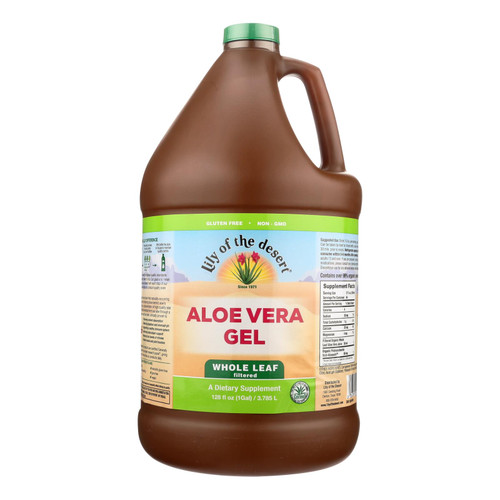 Lily Of The Desert - Aloe Vera Gel - Whole Leaf - 1 Gal