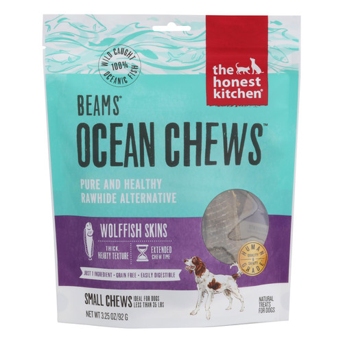 The Honest Kitchen - Dog Treats - Beams Smalls Fish Skin - Case Of 6 - 3.25 Oz.