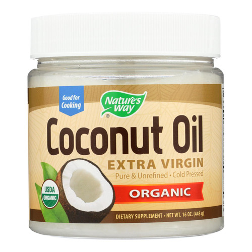 Nature's Way - Efagold Coconut Oil - 16 Fl Oz