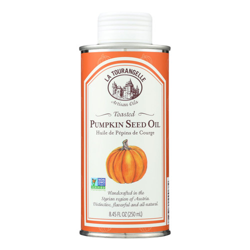 La Tourangelle Pumpkin Seed Oil - Case Of 6 - 8.45 Fl Oz.