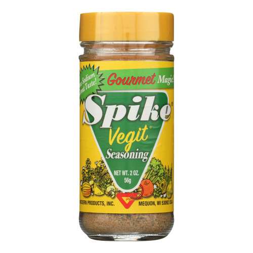 Modern Products Spike Gourmet Natural Seasoning - Vegit Magic - 2 Oz - Case Of 6