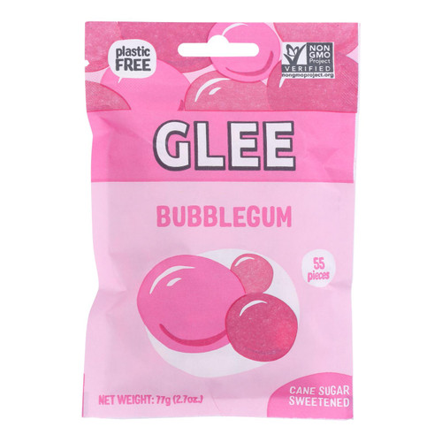 Glee Gum - Chwng Gum Bubbl Gum Pouch - Case Of 6-55 Ct