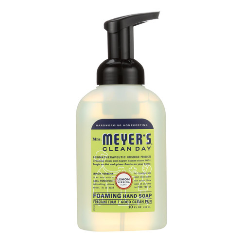 Mrs. Meyer's Clean Day - Foaming Hand Soap - Lemon Verbena - Case Of 6 - 10 Fl Oz