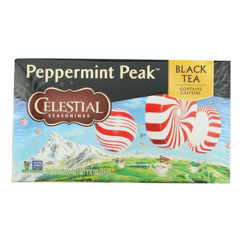 Celestial - Tea Peppermint Peak - Case Of 6 - 20 Bag