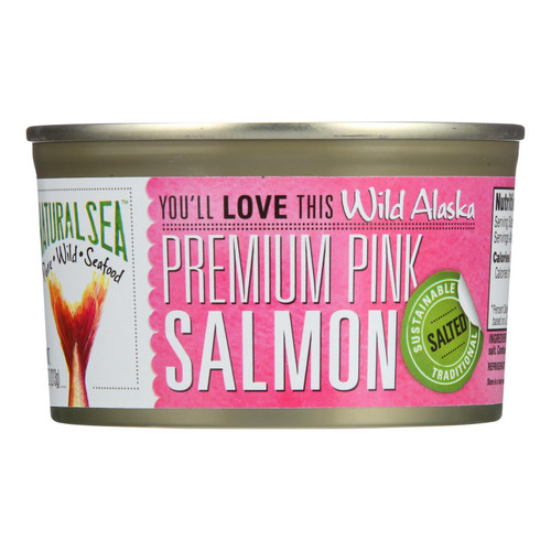 Natural Sea Wild Pink Salmon, Salted - 1 Each 1 - 7.5 Oz