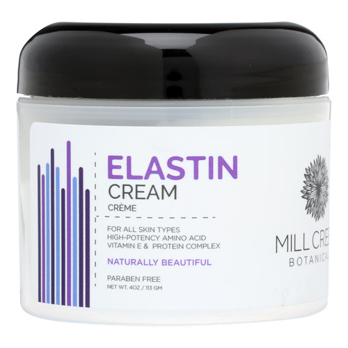 Mill Creek Botanicals Elastin Cream - 4 Oz