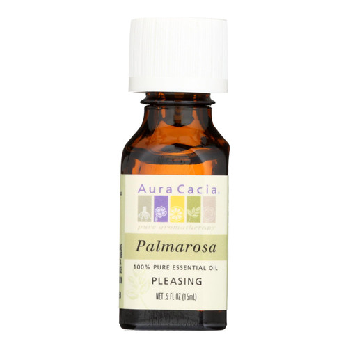 Aura Cacia - Pure Essential Oil Palmarosa - 0.5 Fl Oz