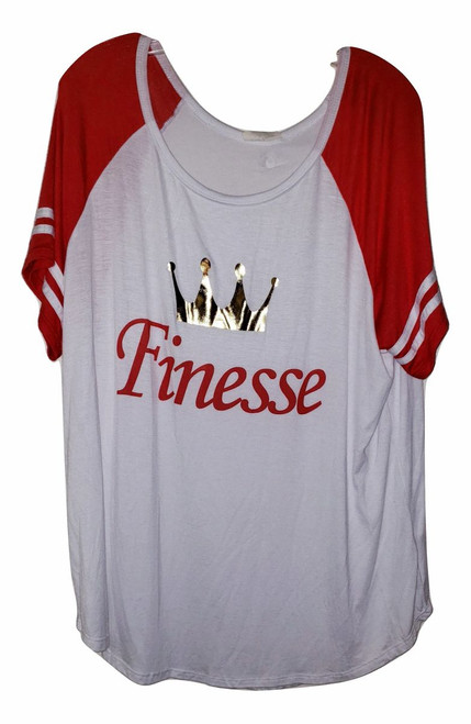 White Finesse Scoop Top