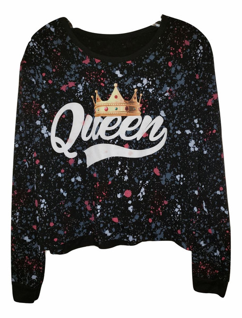 Black Long Sleeve Queen