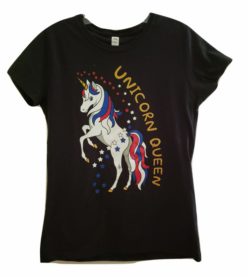 Black Unicorn Queen Tee