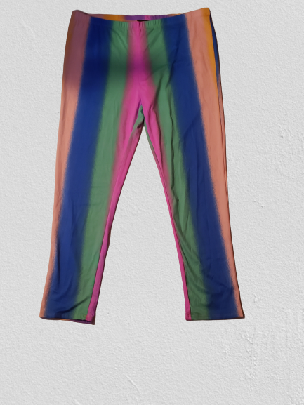 Purple Pink Yellow Stripe