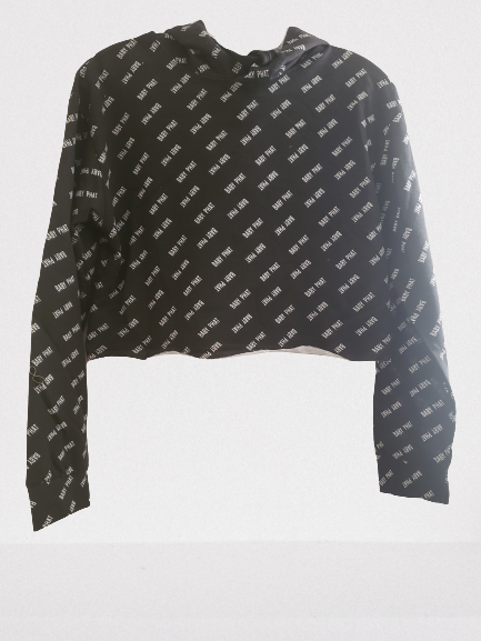 Baby Phat Black White Hood