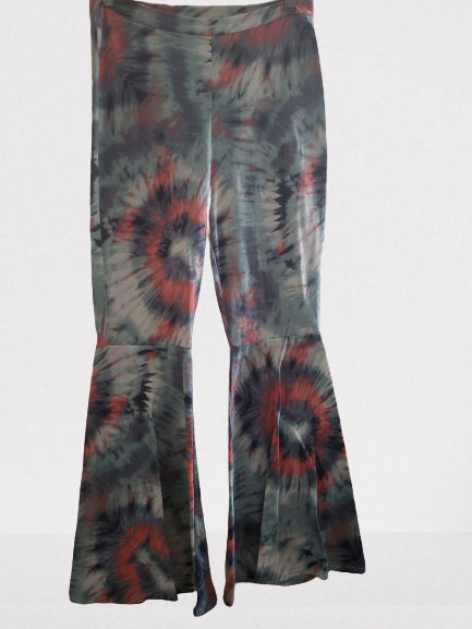 Aqua Red Blue Bell Flare