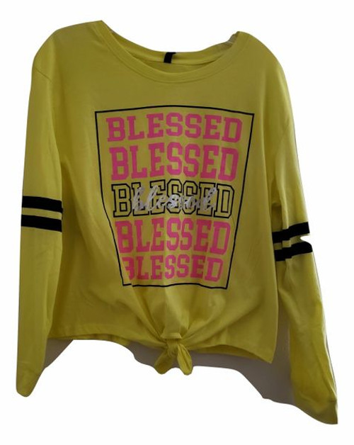 Yellow Black 3D Blessed