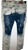 Sky Blue Washed Rib Jeans