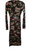 Camo Cut Out Body Con Dress