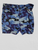 Blue Camo Twill Belted Shorts