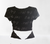Baby Phat Black White Back Out Tie