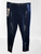 Med Blue High Waist Fray Distress