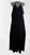 Black Halter Ruffle Jump Suit