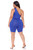 Royal Blue Cut Out Romper