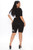 Black White Baby Girl Set