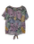 White Multi News Top