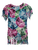 Tye Dye Circle Fray Bottom