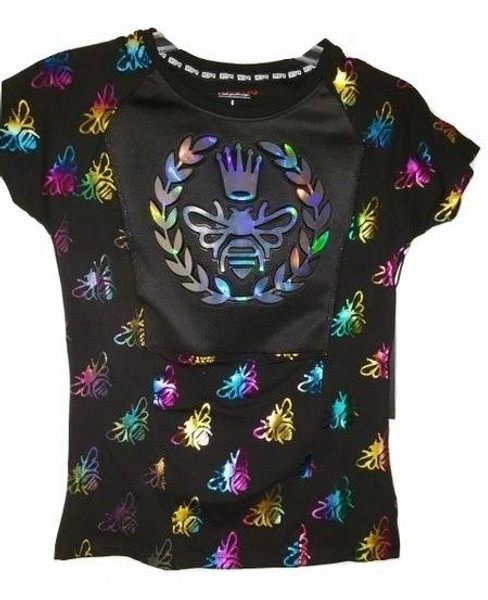 Black Junior Bee 3D Top