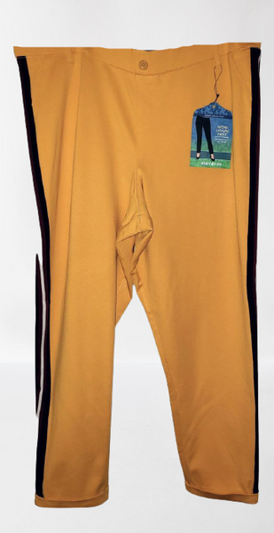 Mustard Side Stripe Pants