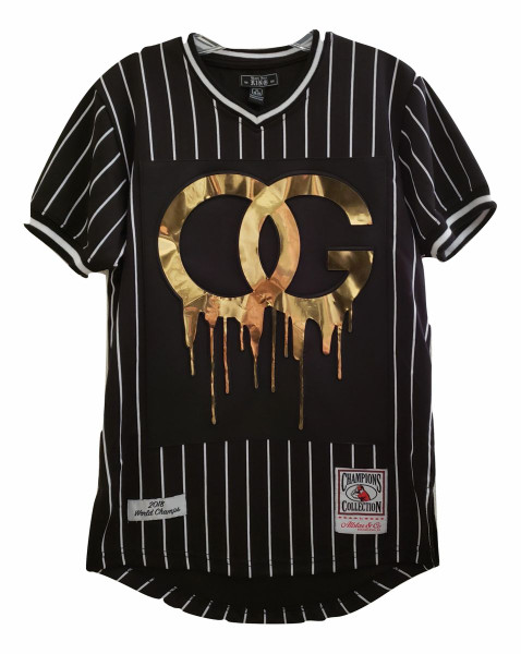 OG Black White Gold Jersey