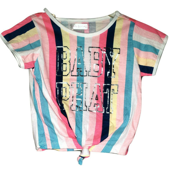 Baby Phat Stripe Tie Shirt