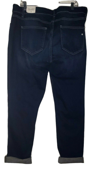 Blue Whisker Cuff Jeans