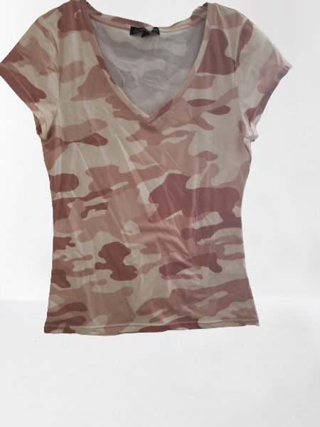 Ash Rose Camo Top