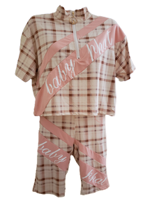 Baby Phat Mauve Pink Short 2PC Set