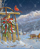 Red Painted Sled_0