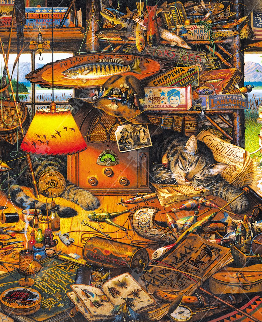Max In The Adirondacks Jigsaw Puzzle | Stave Puzzles
