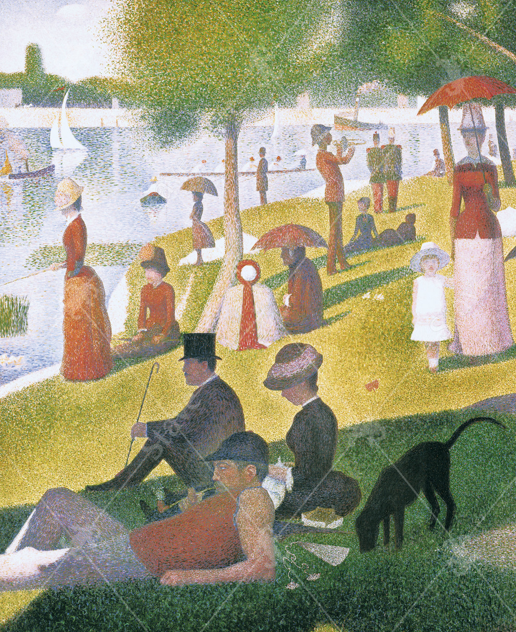 Sunday Afternoon On The Island Of La Grande Jatte, a traditional