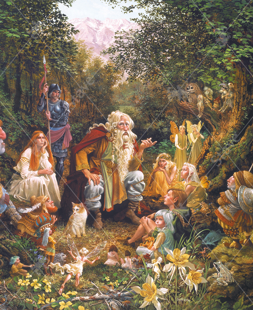 Once Upon A Time, a traditional puzzle - Stave Puzzles