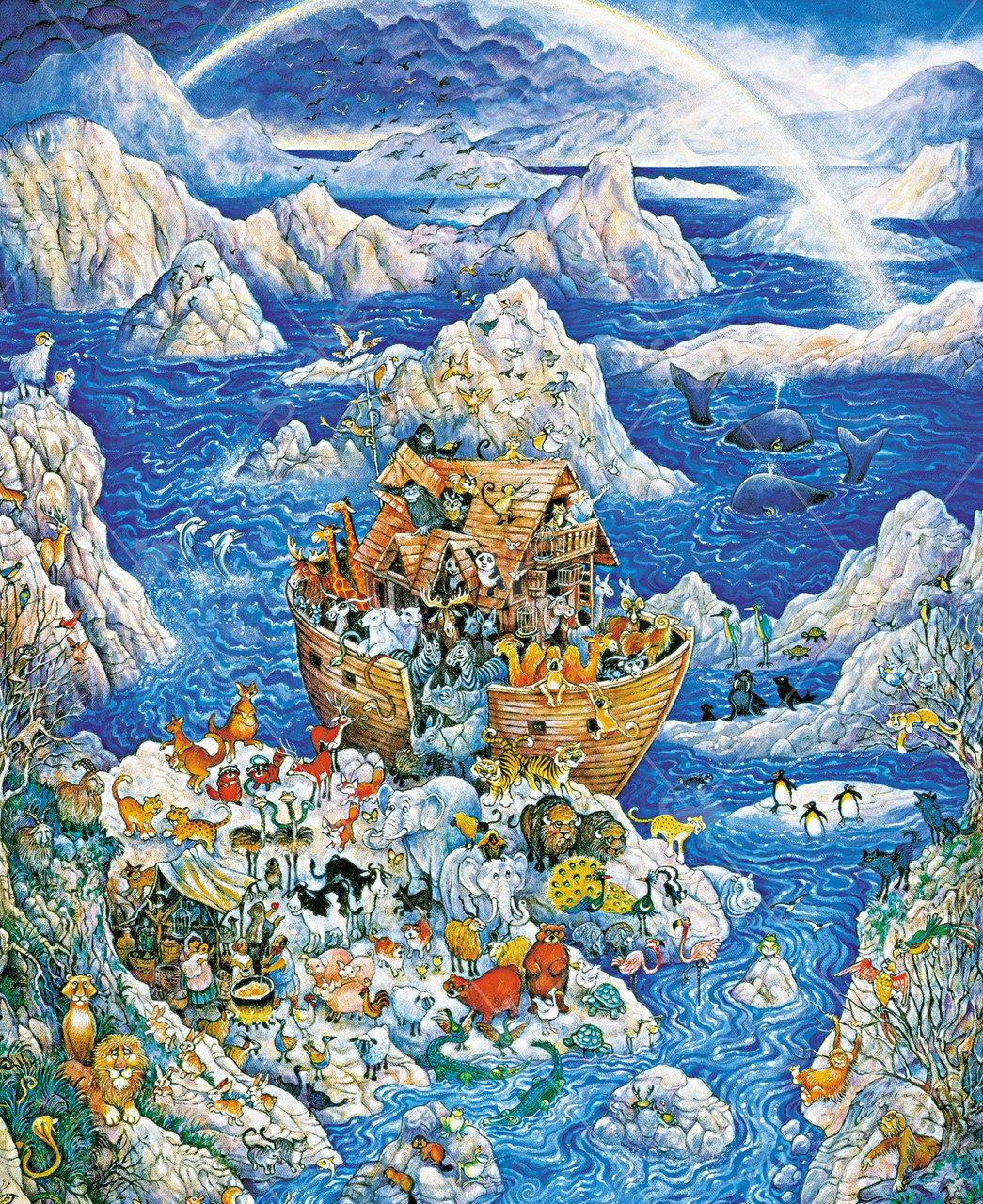 Noah's Ark So Plentiful, a traditional puzzle - Stave Puzzles