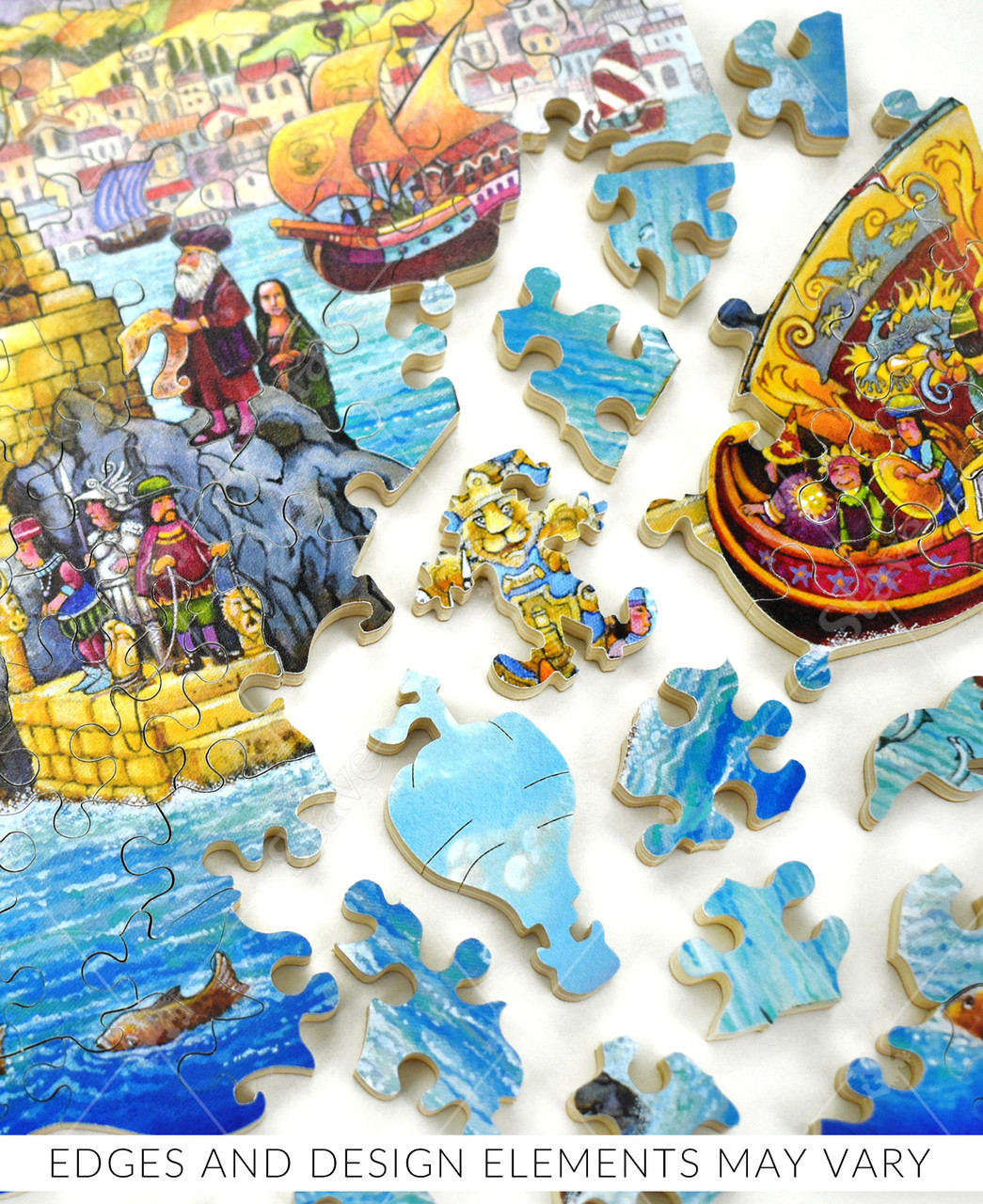 Leonardo's Light, a traditional puzzle - Stave Puzzles