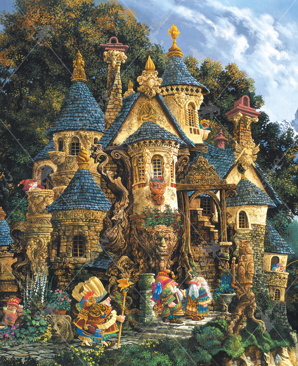 ジグソーパズル 1500ピース College of Magical College Of Magical Knowledge Jigsaw Puzzle | Stave Puzzles