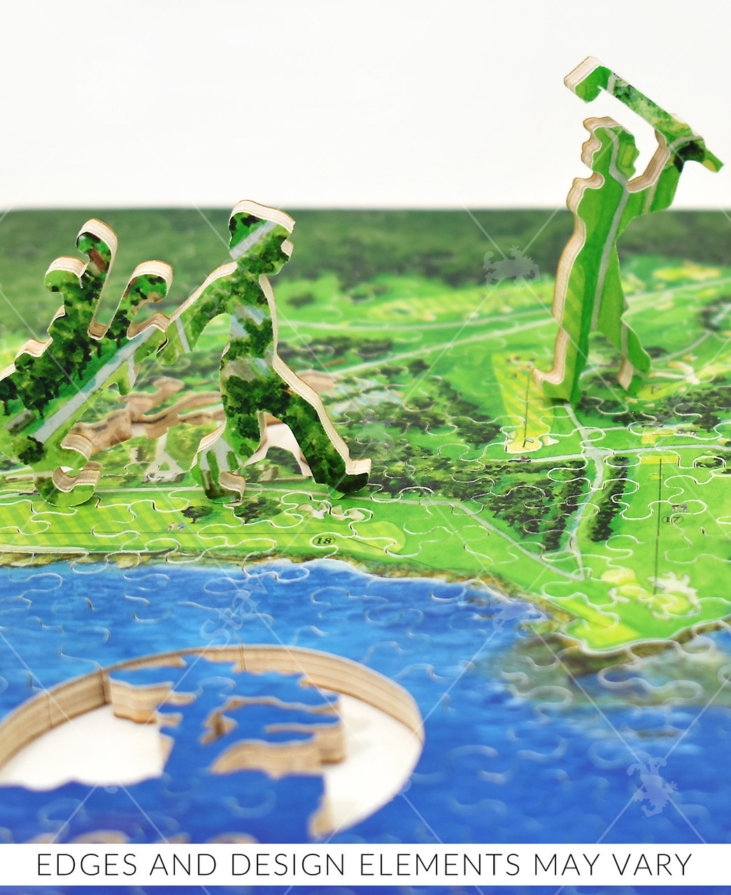 Pebble Beach Golf Links, a traditional puzzle - Stave Puzzles