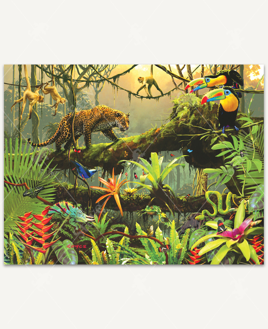 邦楽 Jungle Jungle Life, a traditional puzzle - Stave Puzzles