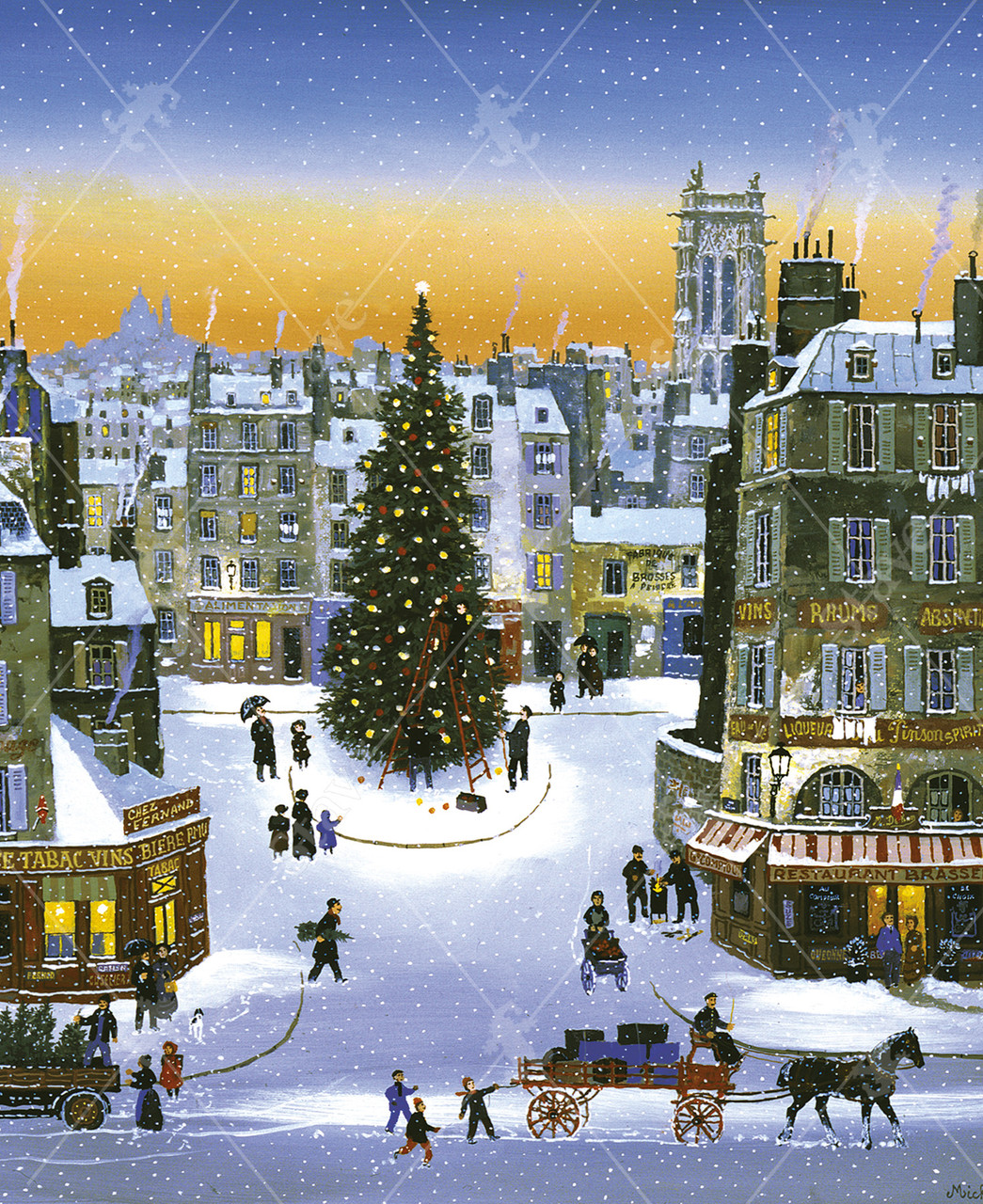 Christmas Is Back, a traditional puzzle - Stave Puzzles