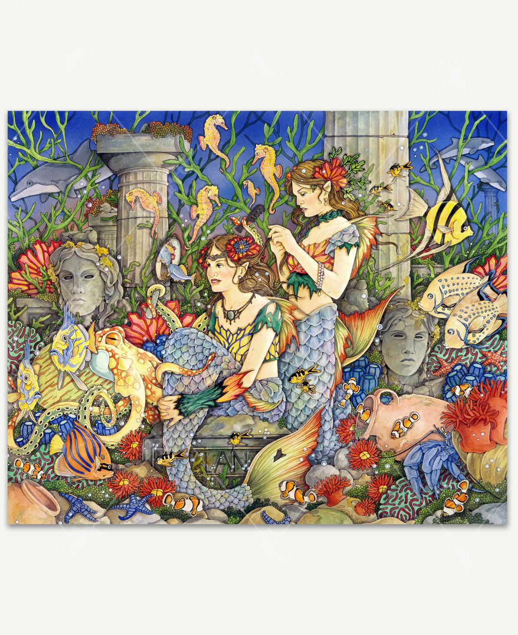 Atlantis, a traditional puzzle - Stave Puzzles